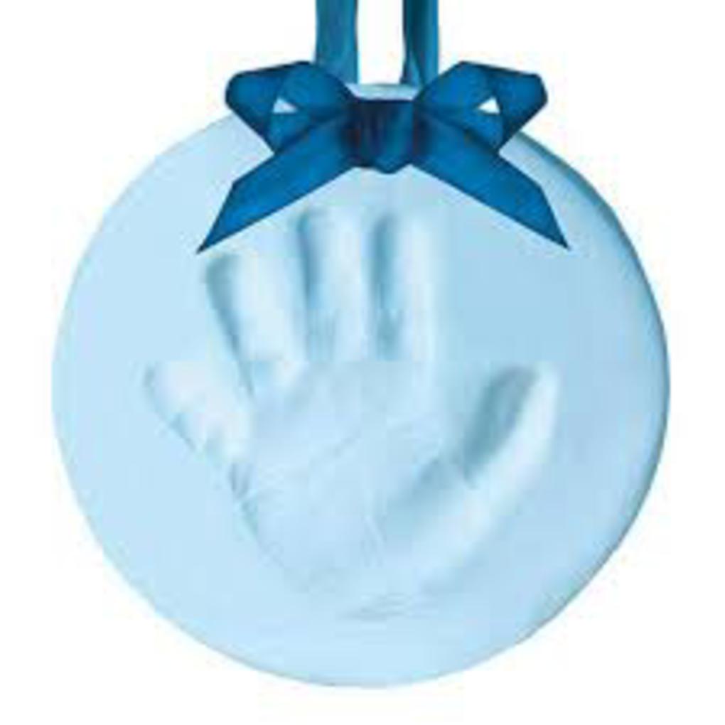 Babyprints keepsake blue