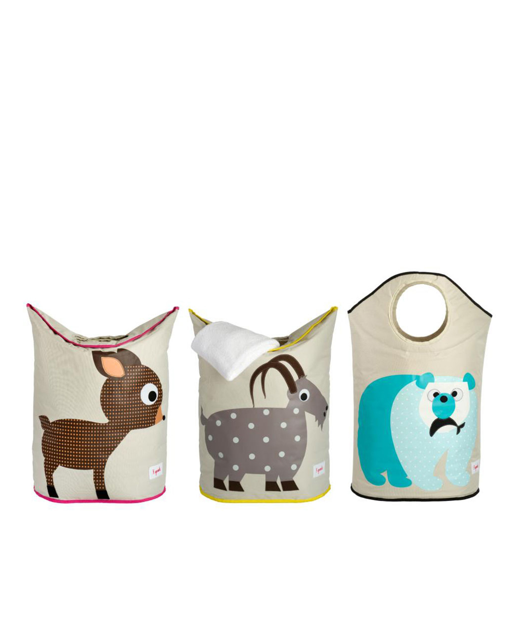 Cesta portabiancheria cerbiatto