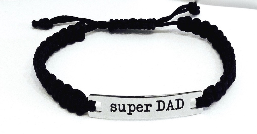 Braccialetto m'ami tag super dad