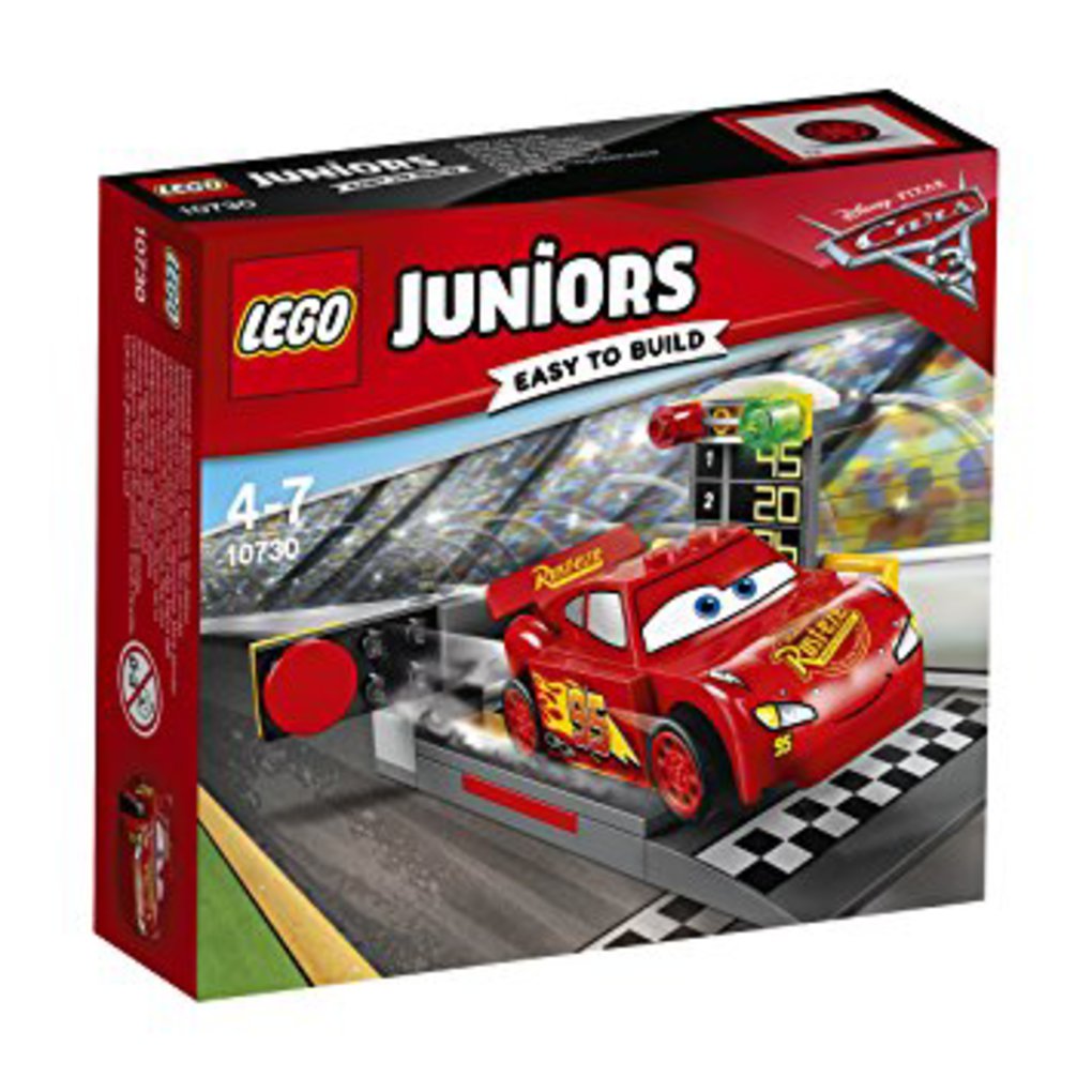 Lego® juniors  - rampa di lancio di saetta mcqueen (4-7 anni)