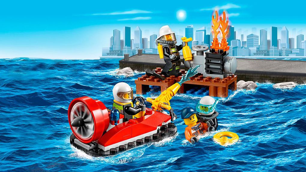 Lego® city - starter set pompieri (5-12 anni)