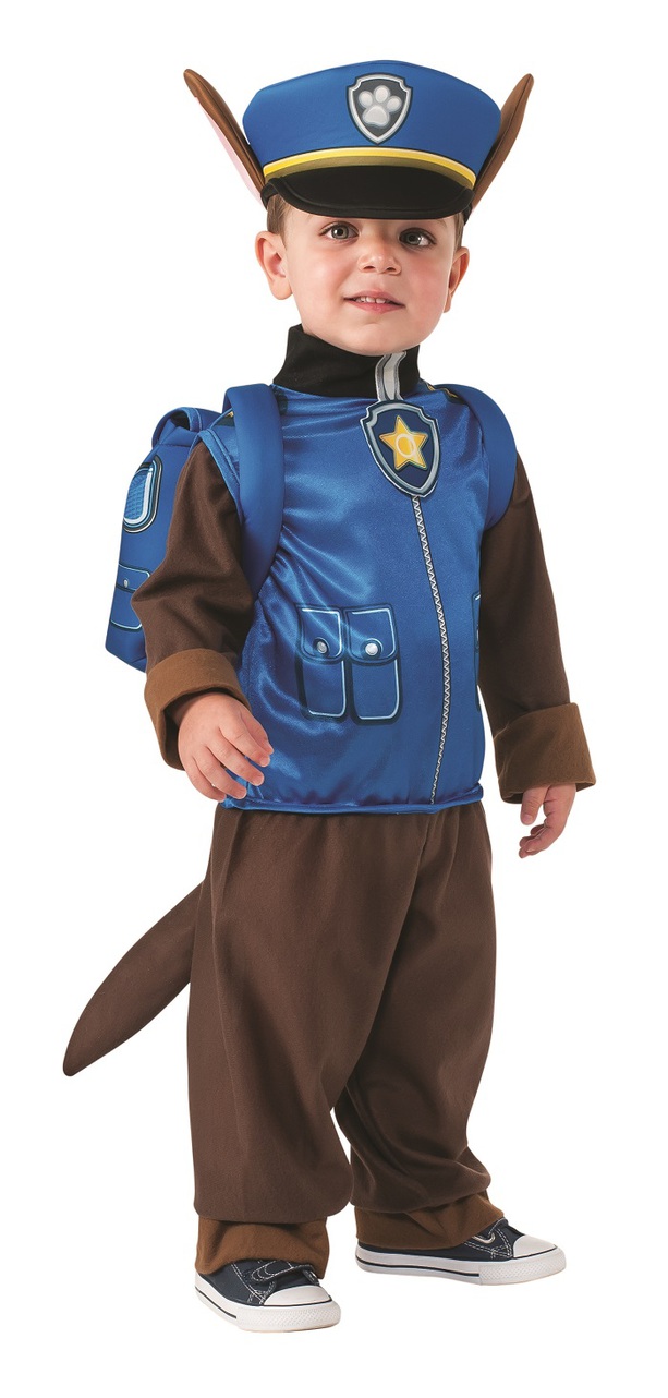 Costume bambino paw patrol chase (taglia s)