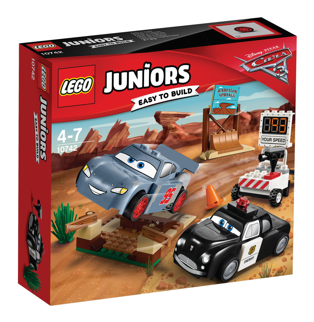 Lego® juniors - test di velocità a picco willy (4-7 anni)
