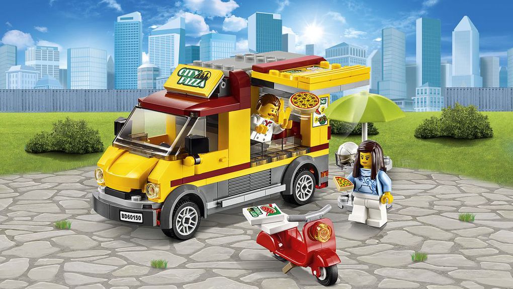 Lego® city - furgone delle pizze (5-12 anni)