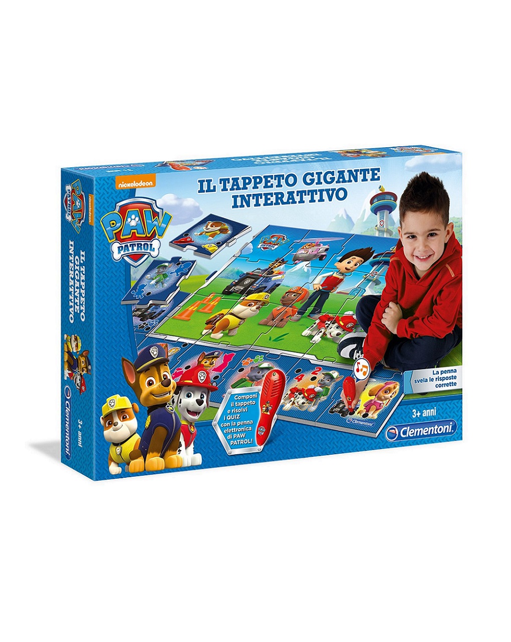 Tappeto gigante interattivo - paw patrol