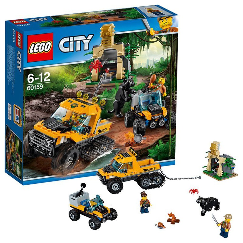 Lego® city - missione nella giungla con il semicingolato (5-12 anni)