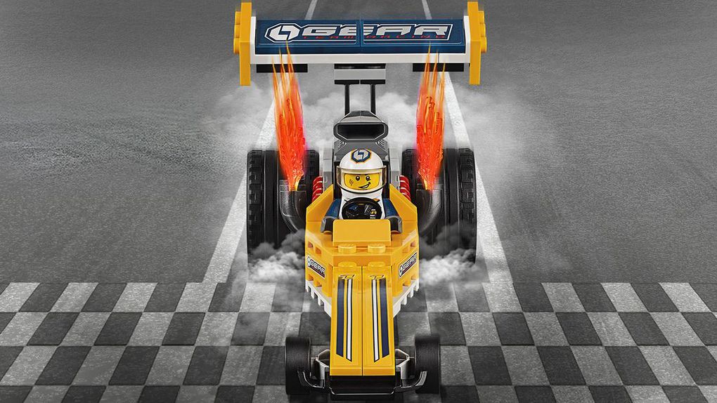 Lego® city - trasportatore di dragster (5-12 anni)
