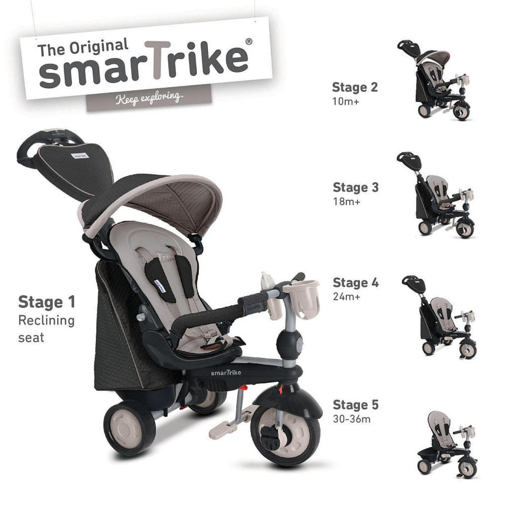 Smartrike 5-in-1 infinity grigio