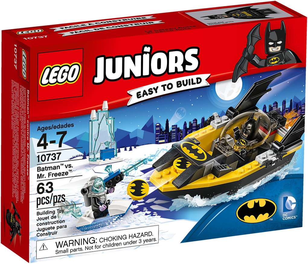 Lego® juniors - batman™ contro mr. freeze™ (4-7 anni)