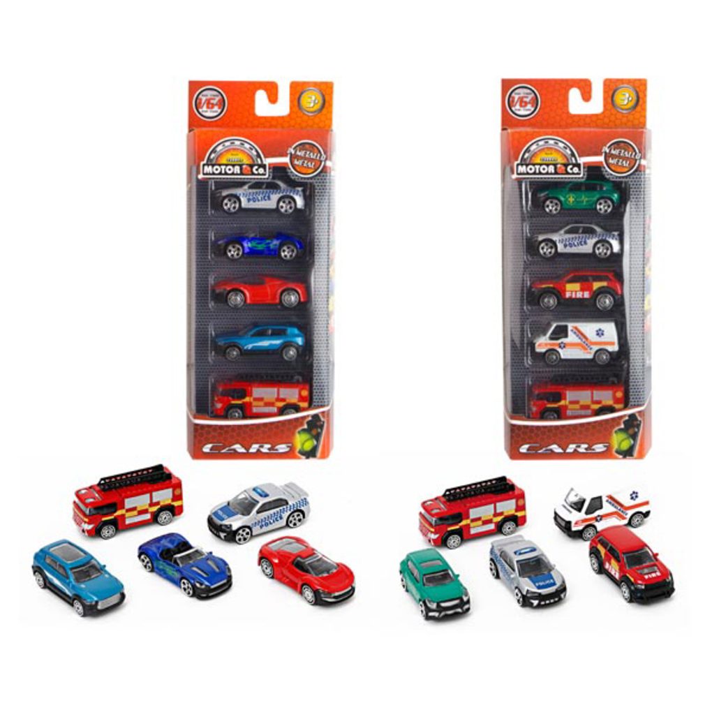 Conf 5 veicoli die cast