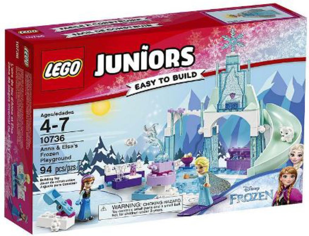 Lego® juniors disney frozen - il castello di ghiaccio di elsa e anna (4-7 anni)