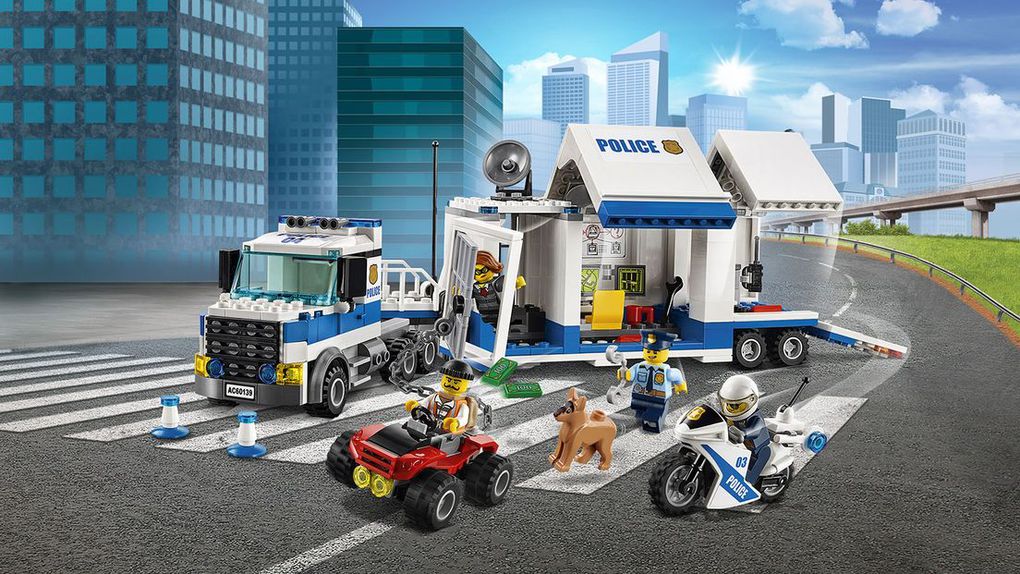 Lego® city - centro di comando mobile (5-12 anni)