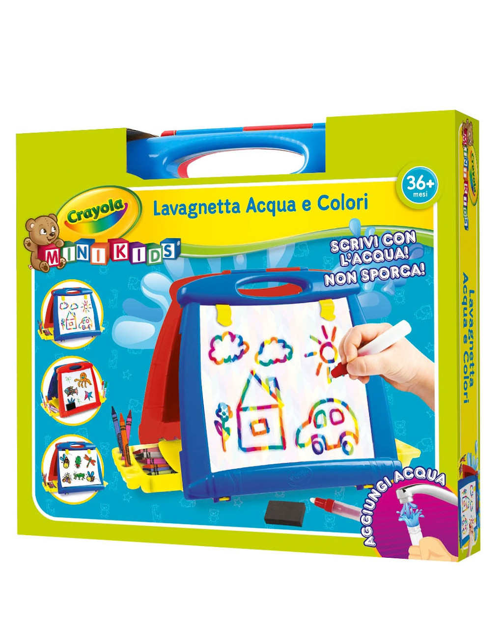 Lavagnetta acqua&colori (36m+)