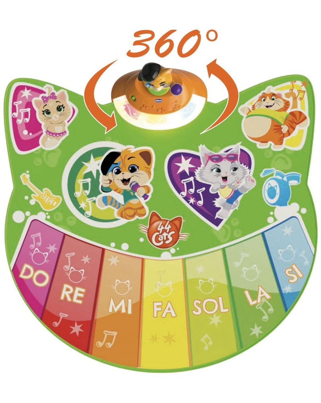 Chicco - tappeto dance 44 gatti