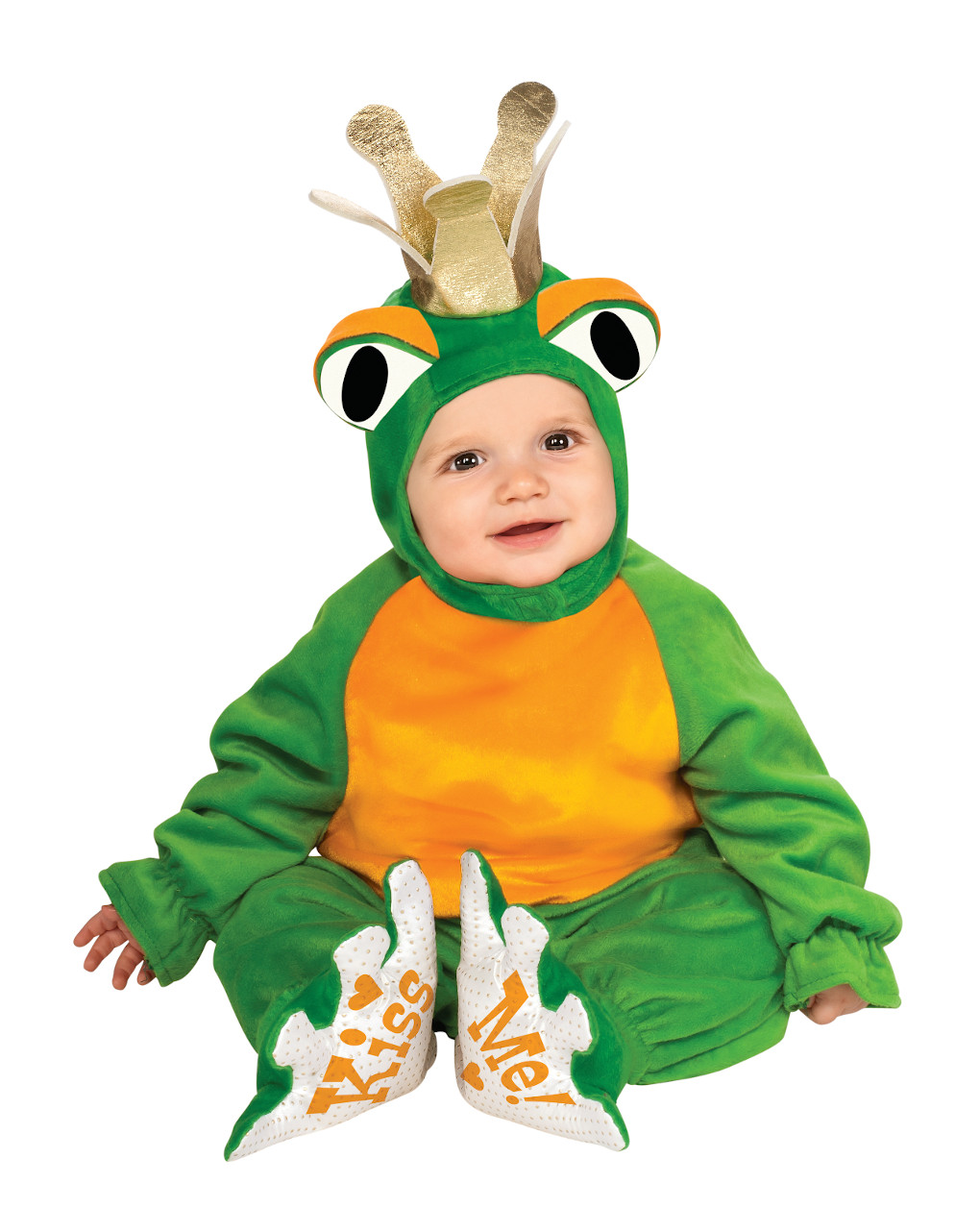 Costume principe ranocchio 6/12 mesi