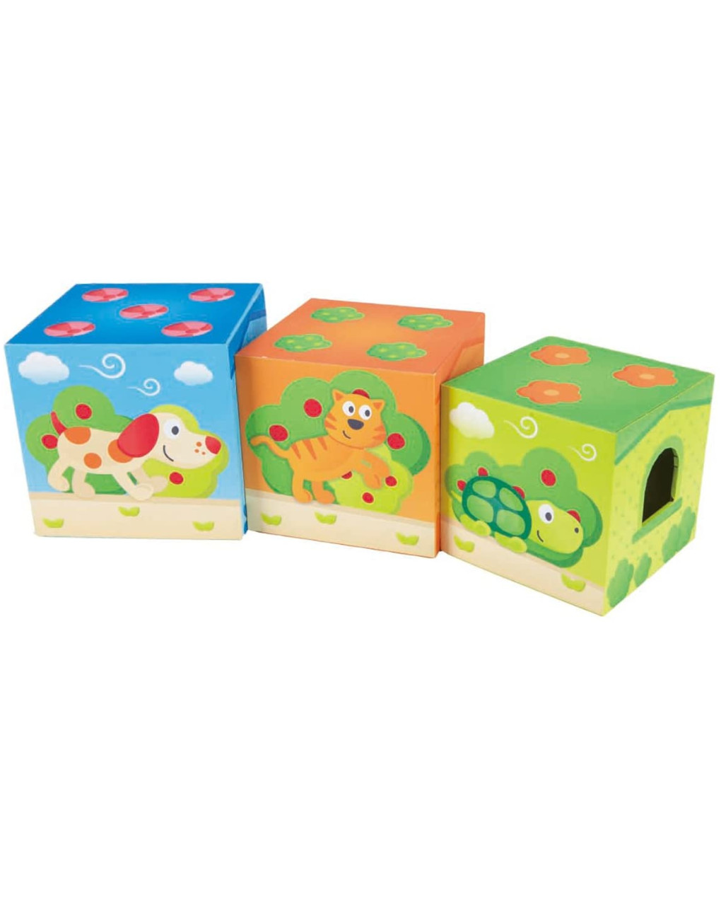 Hape - blocchi impilabili in cartone
