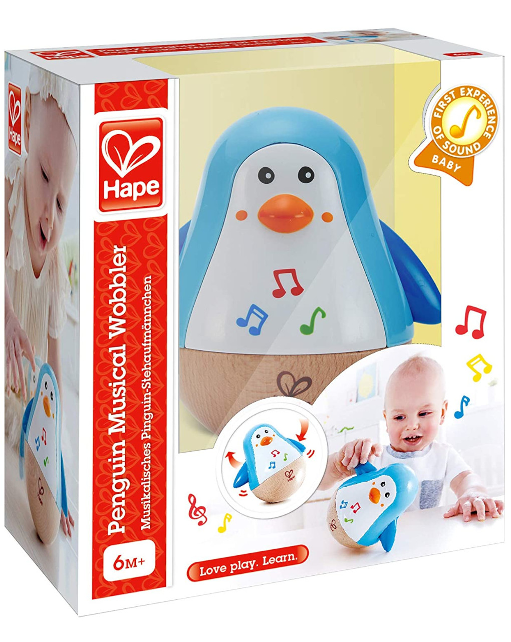 Hape - pinguino giroscopio musicale