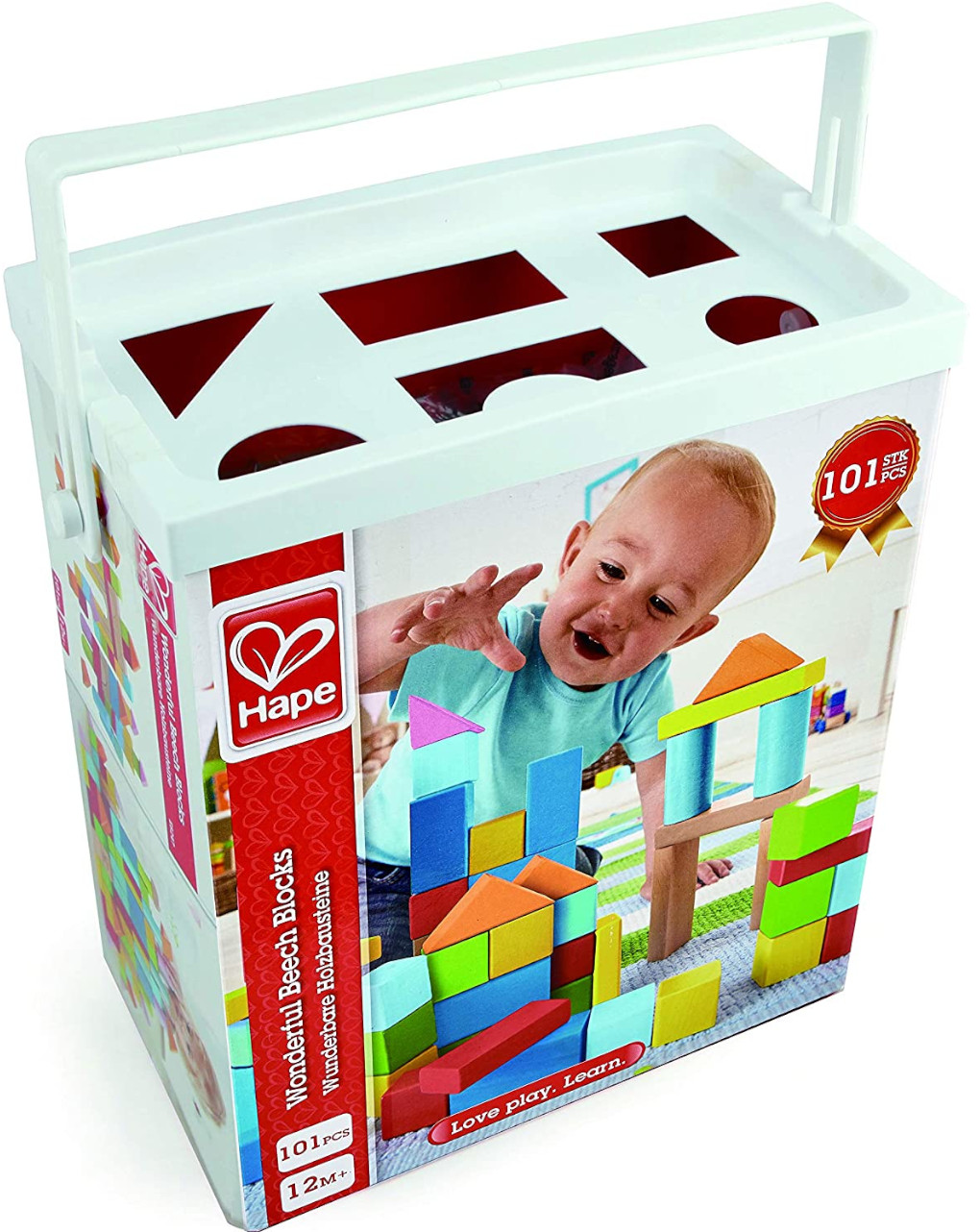 Hape - blocchi di costruzione 101 pezzi
