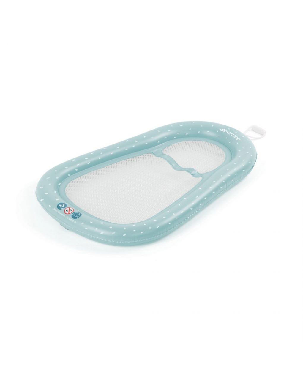 Materassino bagno gonfiabile azzurro - doomooo