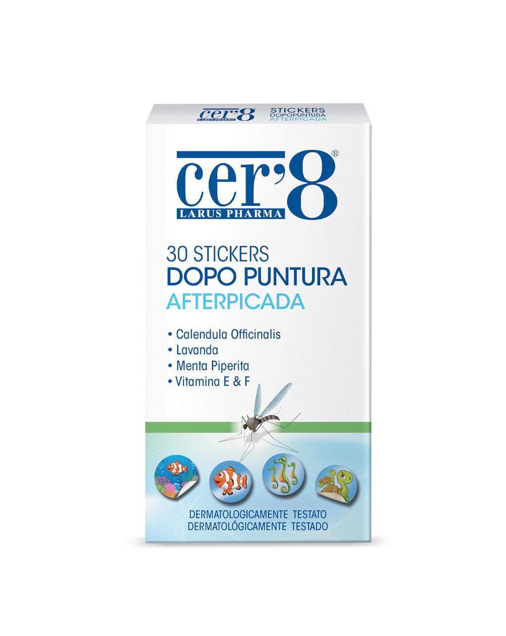 Cer'8 stickers dopo puntura 30 pezzi
