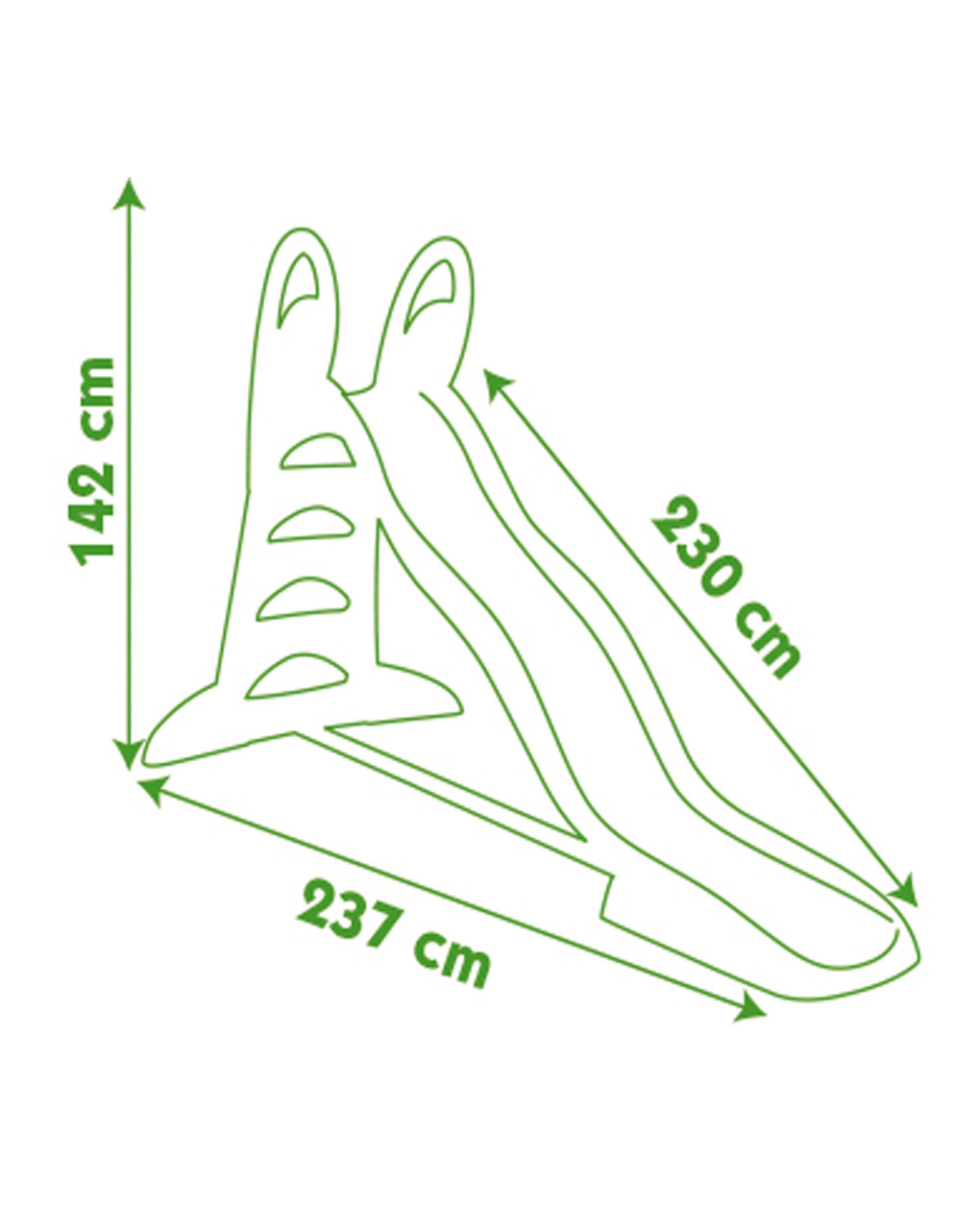 Smoby - scivolo xl water fun