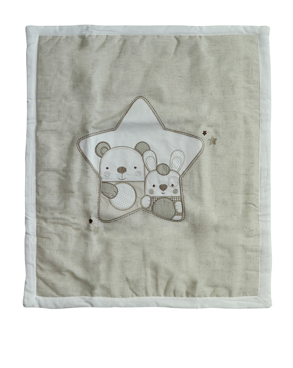 Trapunta invernale con patch stella