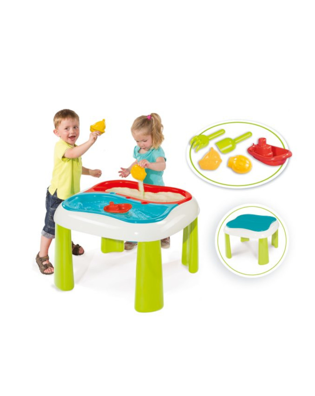 Smoby - tavolino multiattivita' water&sand