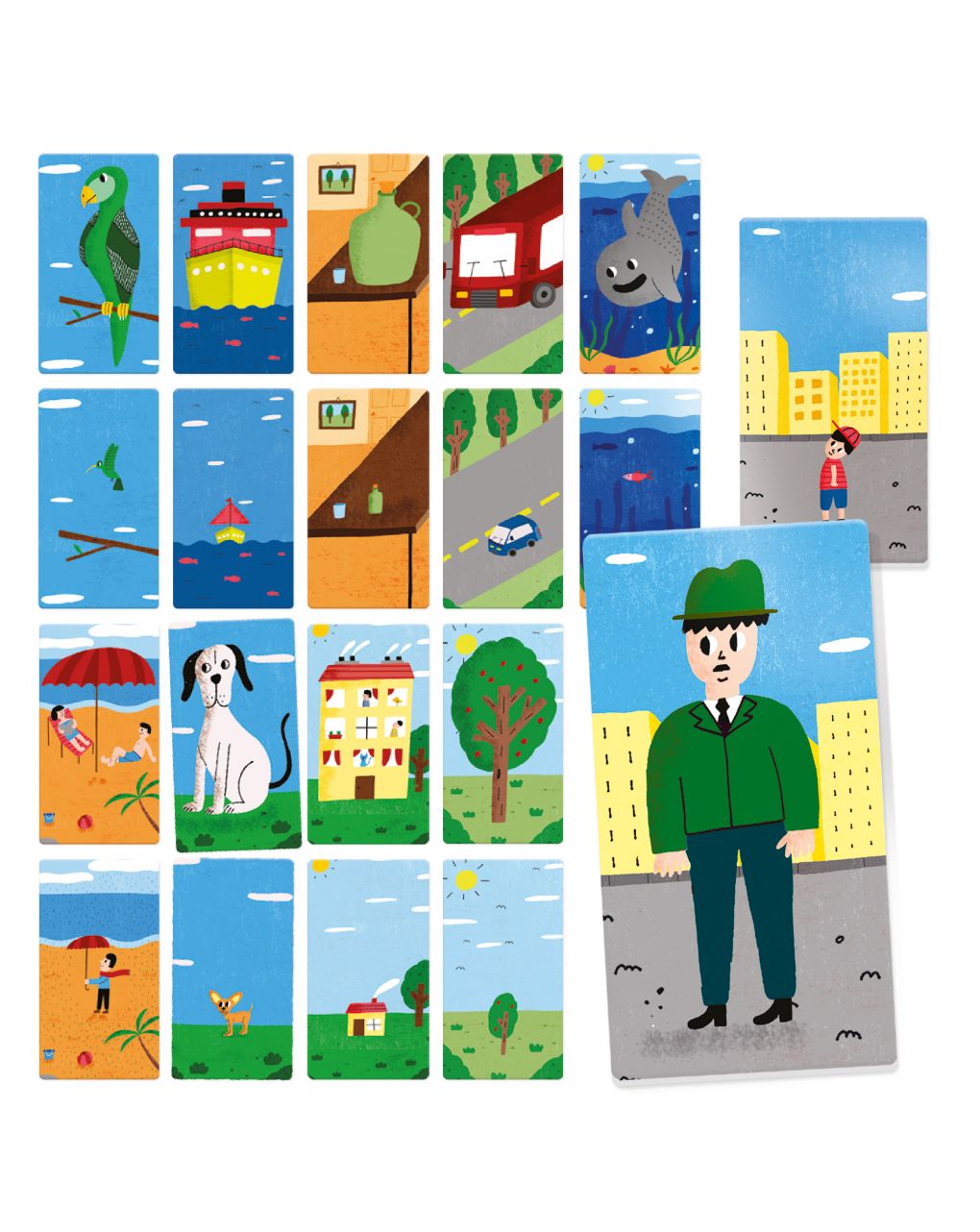 Flashcards grande e piccolo