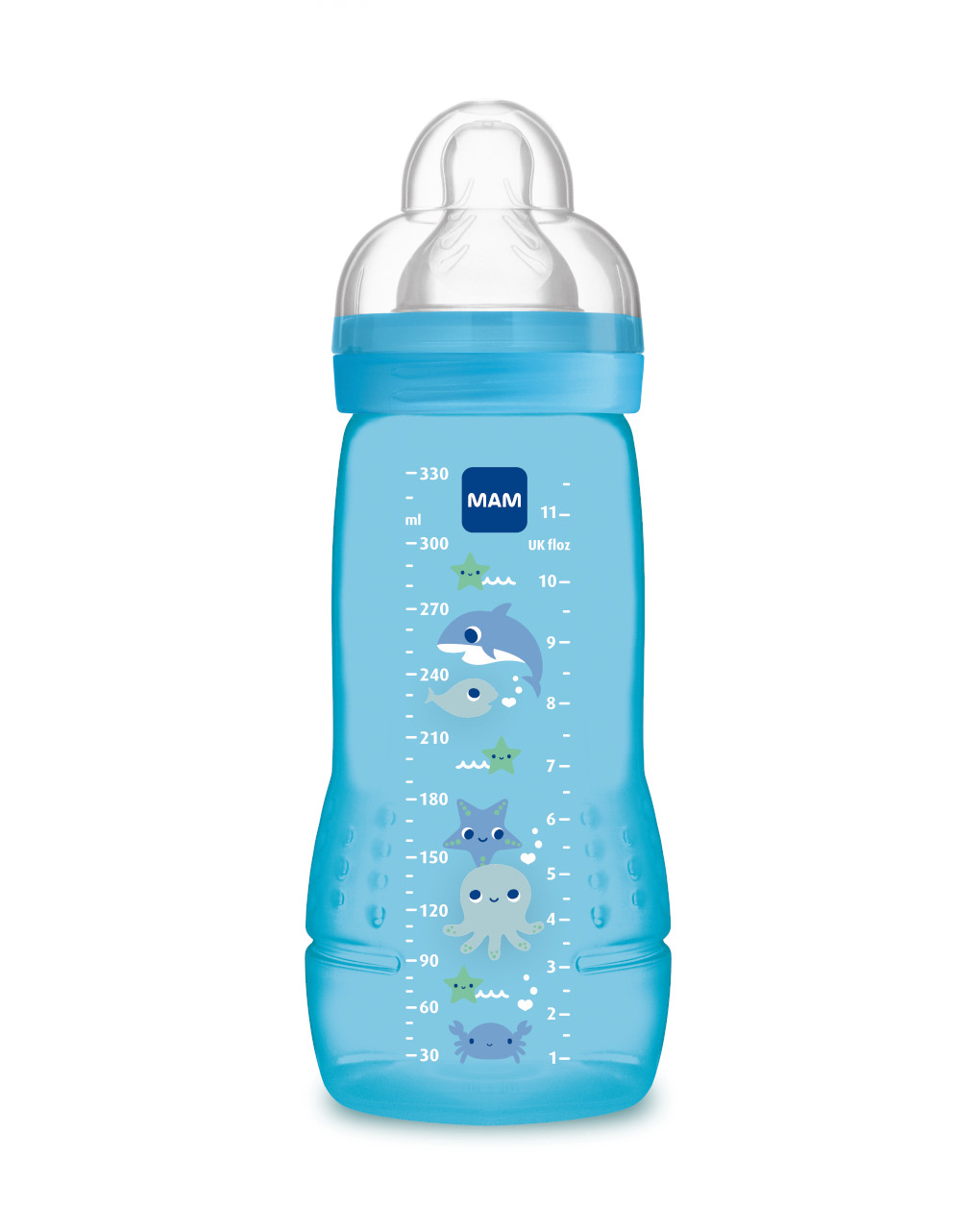 Biberon easy active 330ml conf. singola azzurro