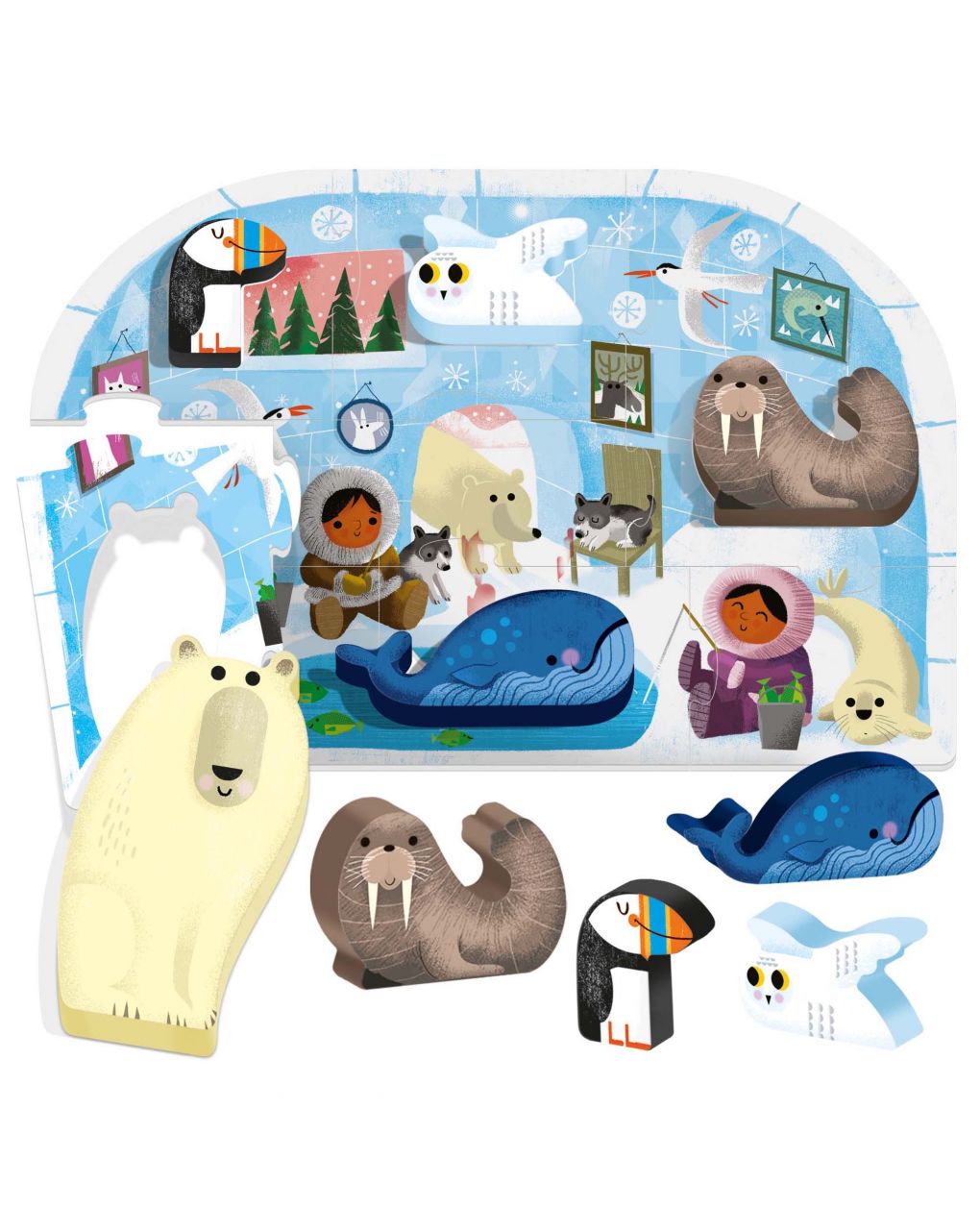 Montessori first puzzle the polo