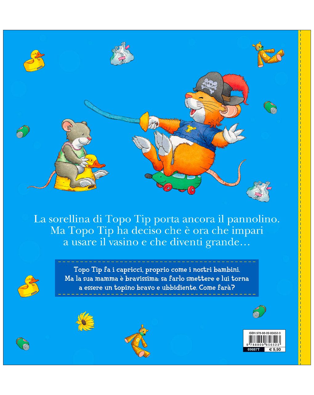 Topo tip. ciao ciao, pannolino!