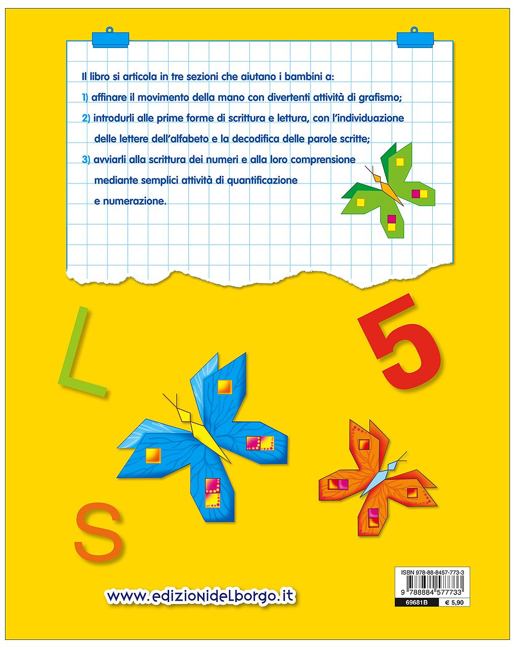 Gioco e imparo con le lettere e i numeri - 4/6 anni