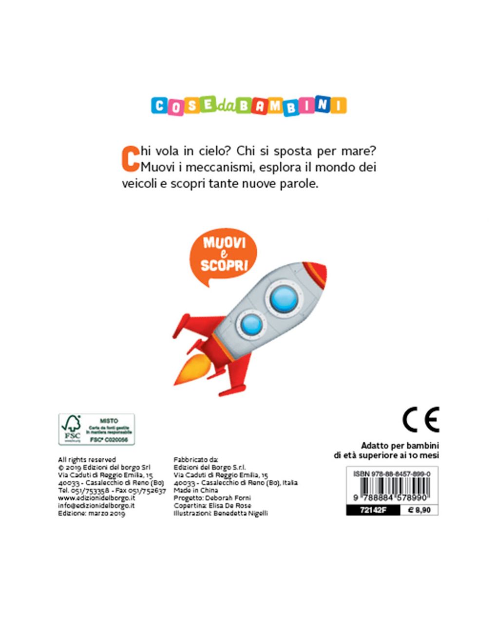 Veicoli - muovi e scopri