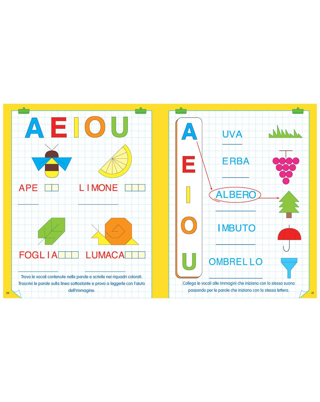 Gioco e imparo con le lettere e i numeri - 4/6 anni