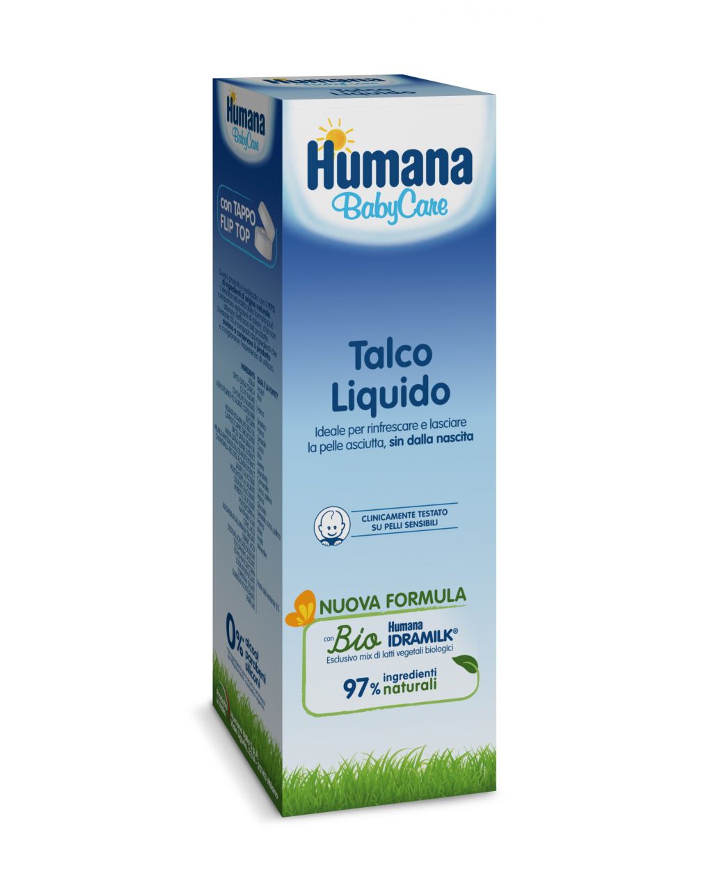 Talco liquido 100 ml - humana