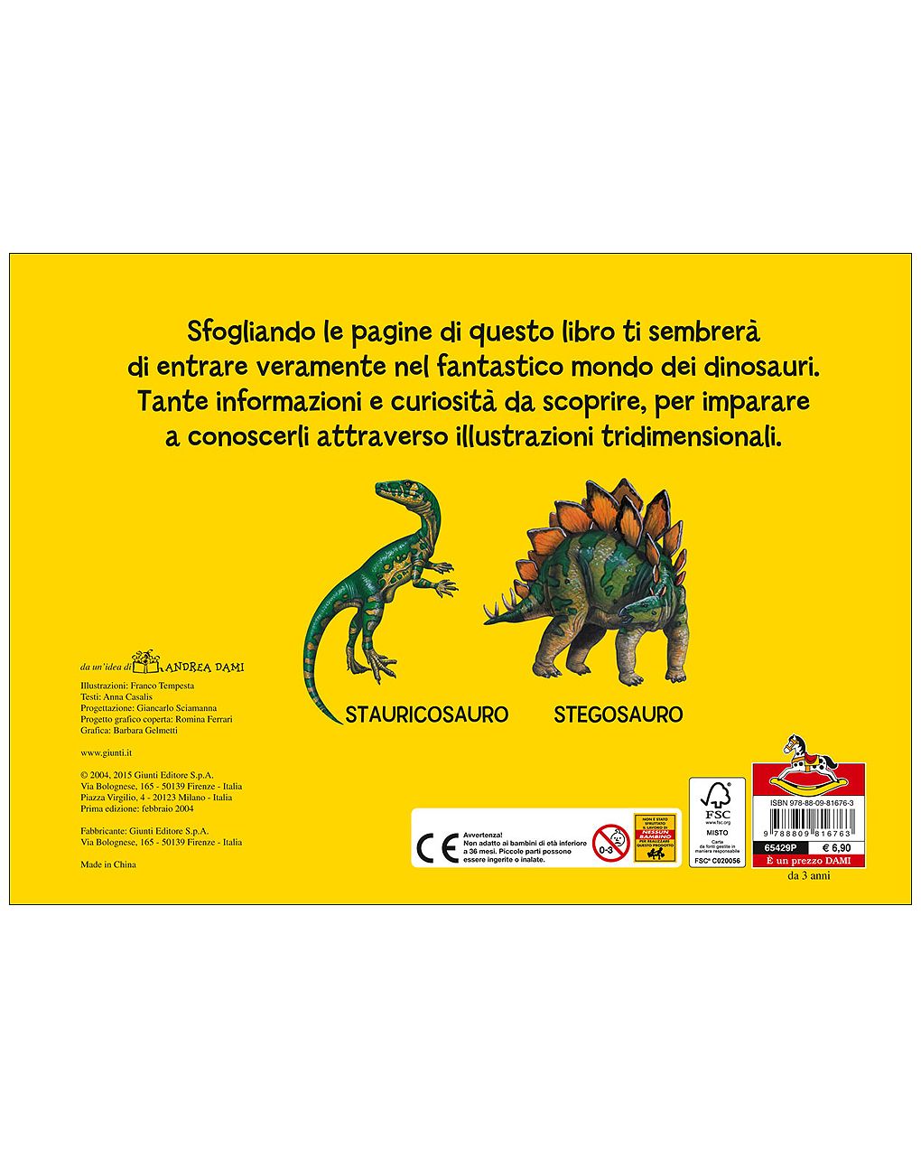 I dinosauri (tridimensionale)