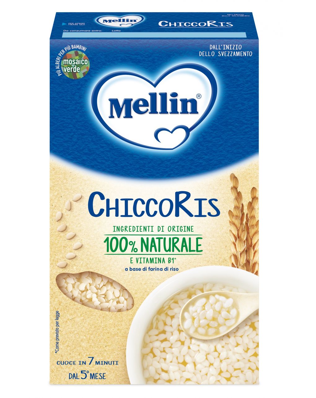 Mellin - pastina chiccoris 320g