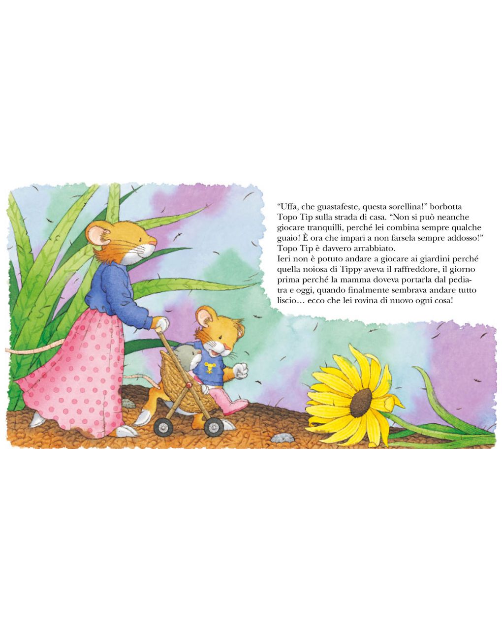 Topo tip. ciao ciao, pannolino!