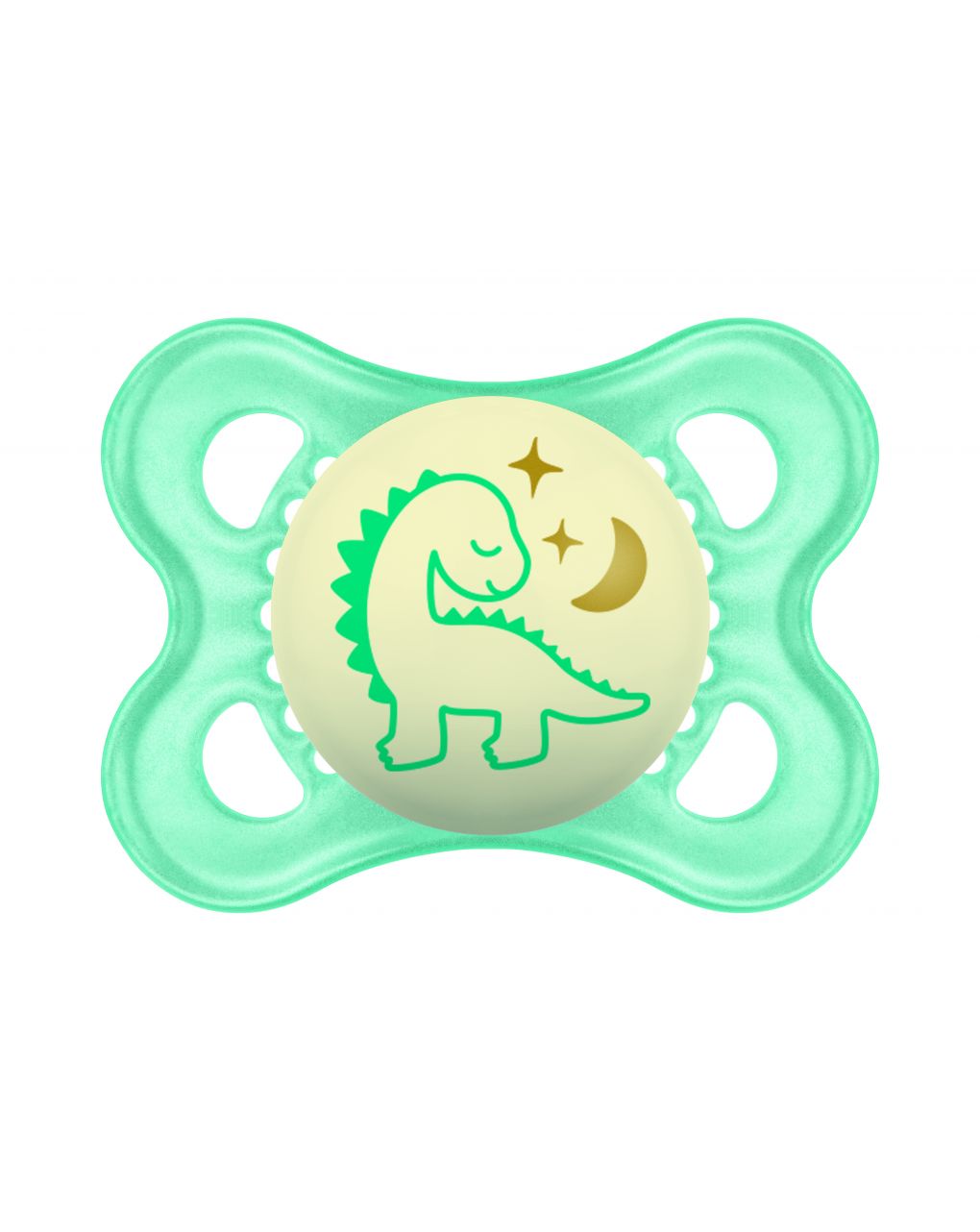Succhietti original night 2-6m caucciù conf. doppia verde