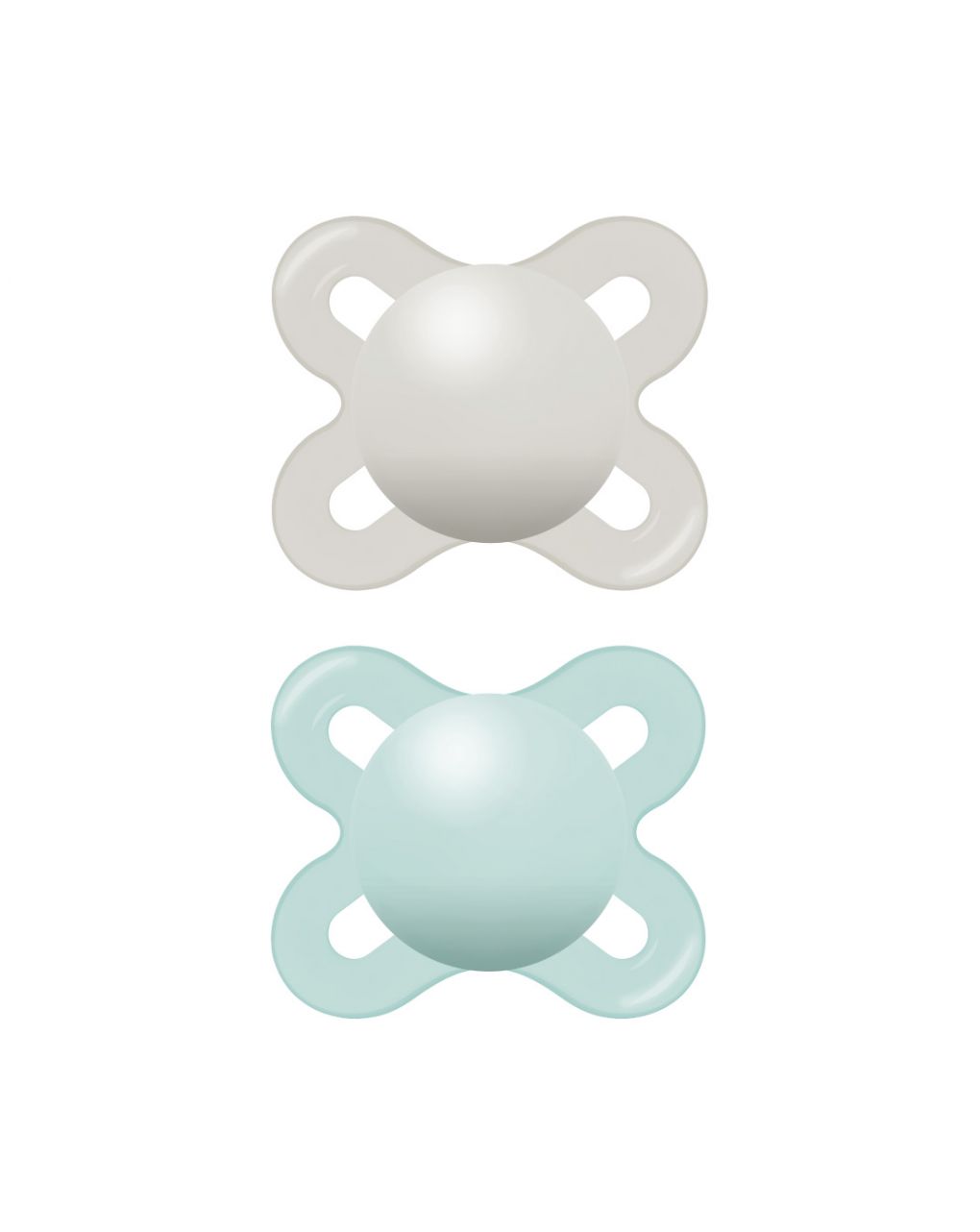 Succhietti start nanò 0-2m caucciù, conf. doppia, neutro - mam