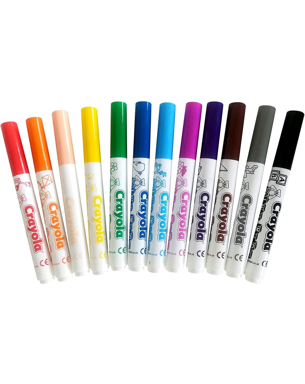 Crayola - 12 colori fibra mini kids