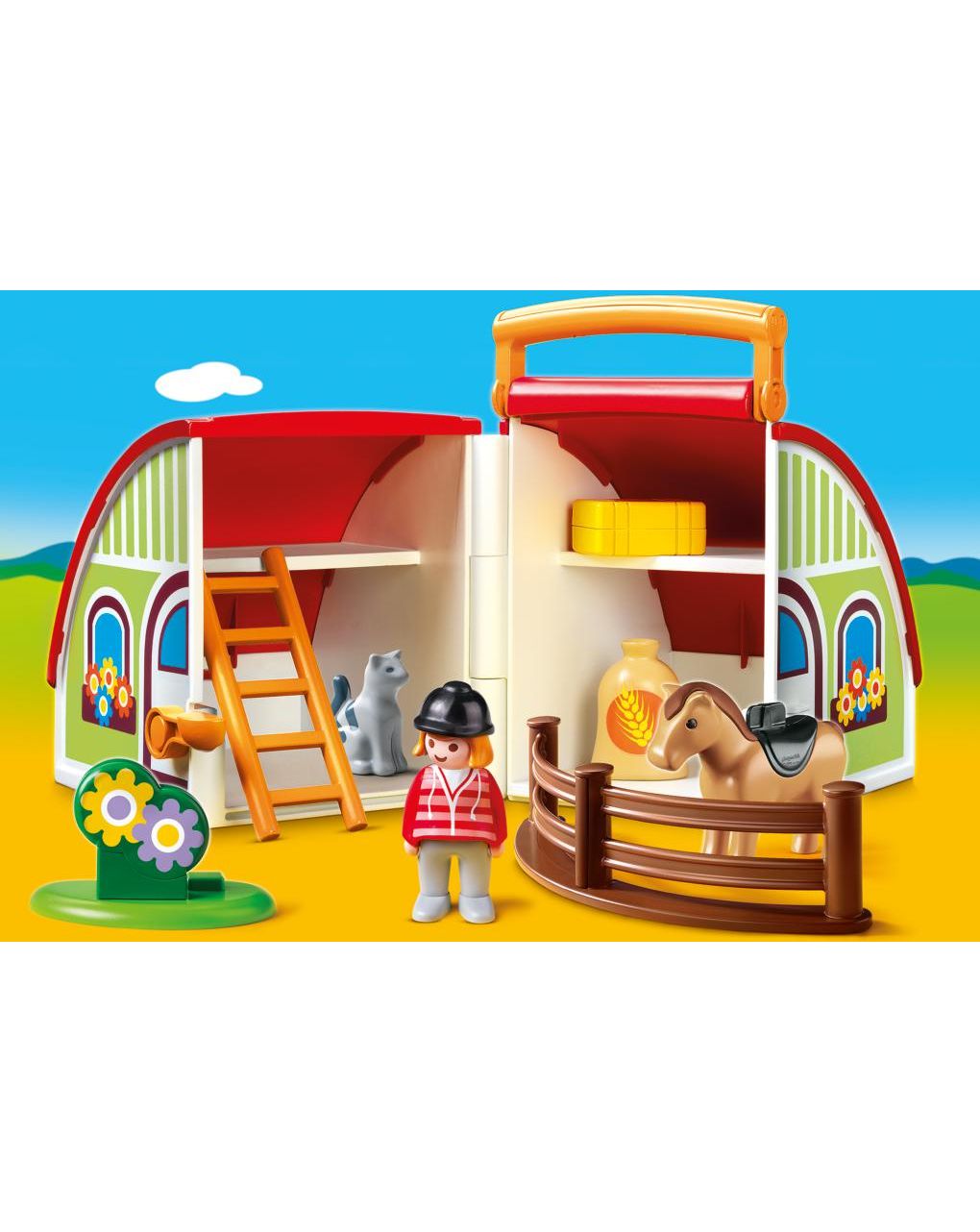 Playmobil - maneggio portatile 1.2.3