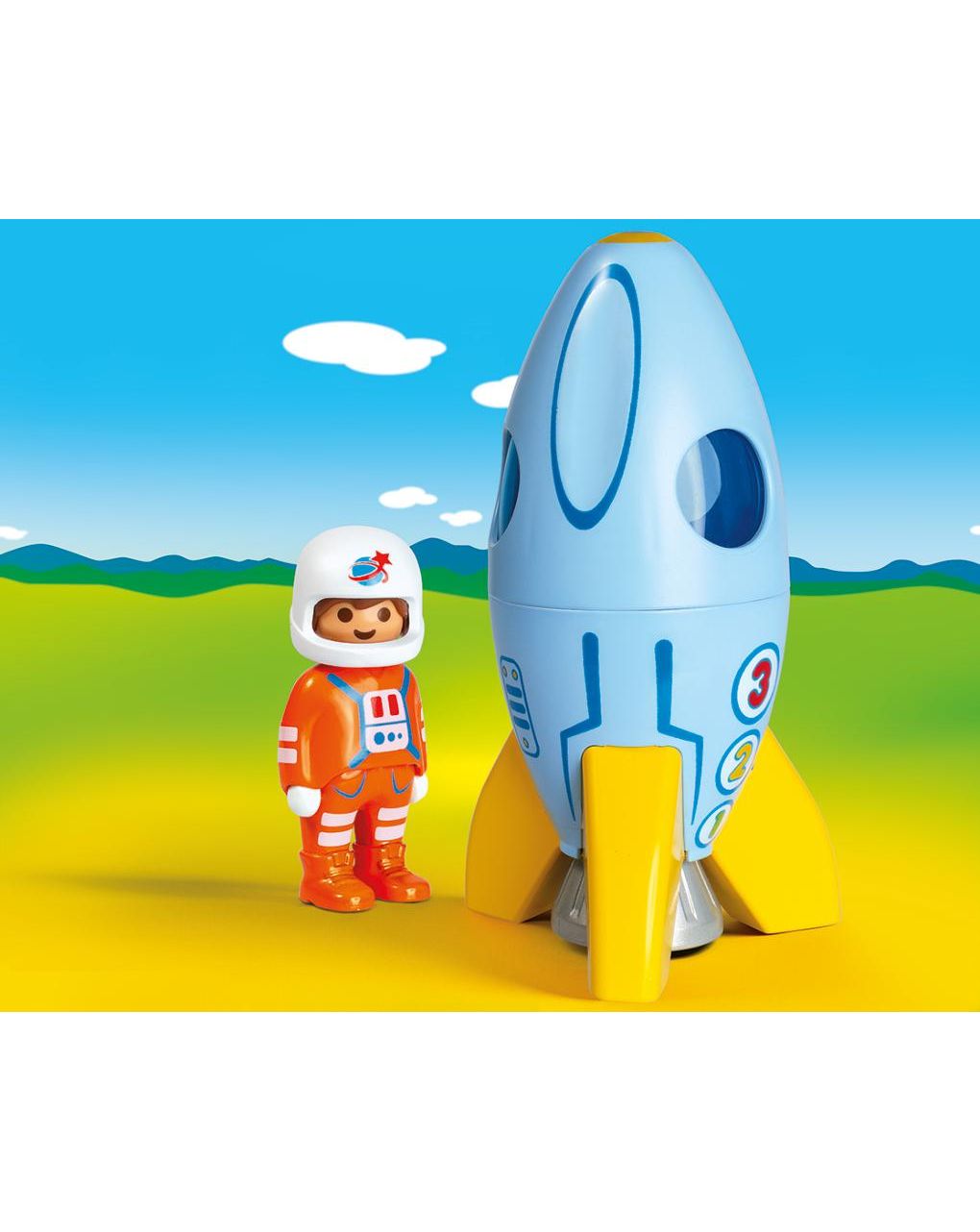 Playmobil - razzo con astronauta 1.2.3