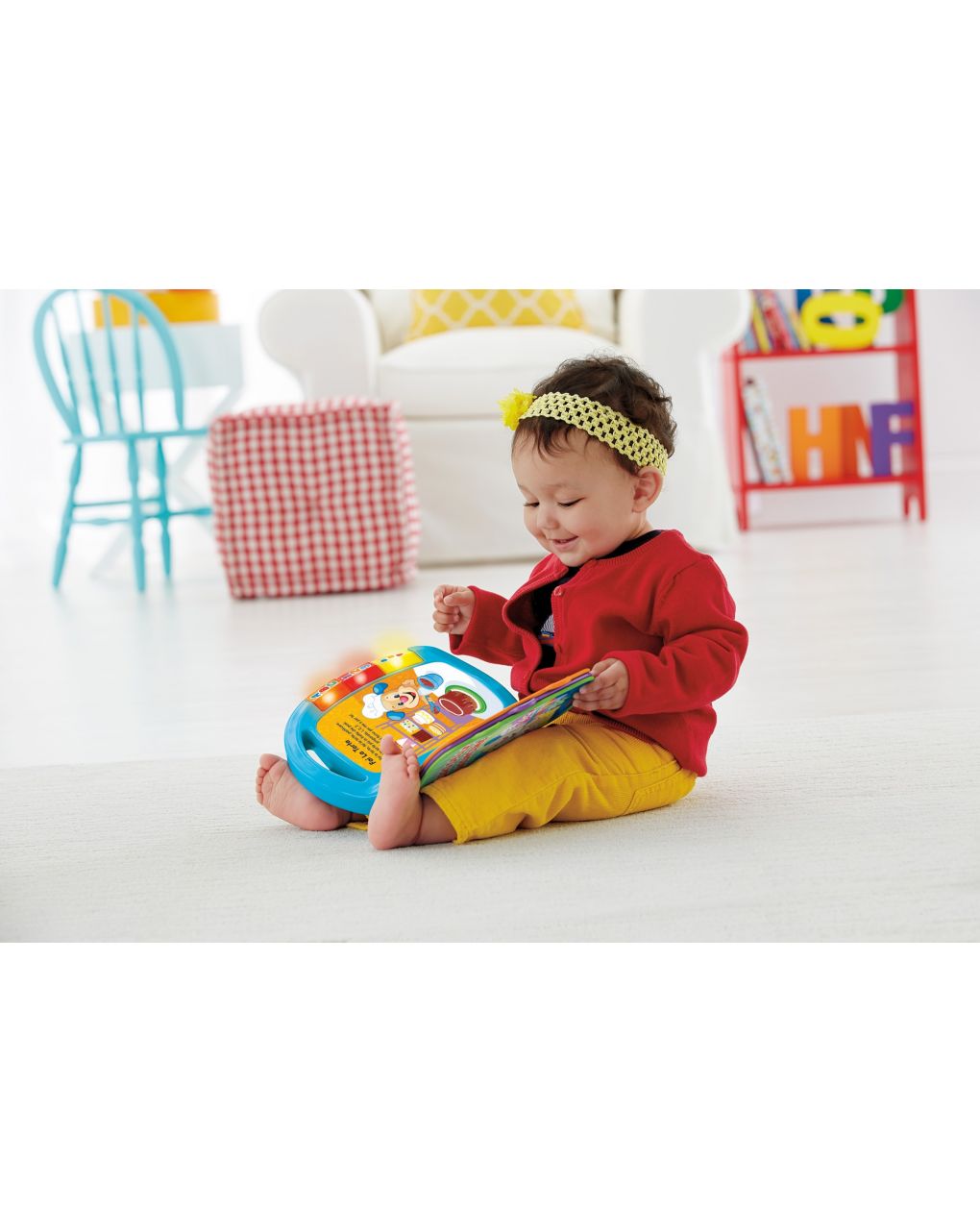 Fisher price - libro delle canzoncine ridi & impara