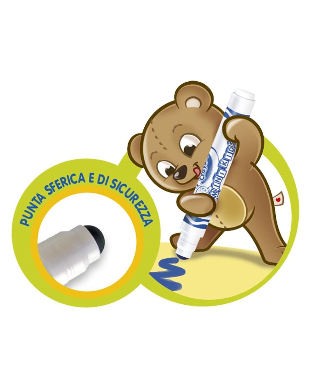 Crayola - 12 colori fibra mini kids