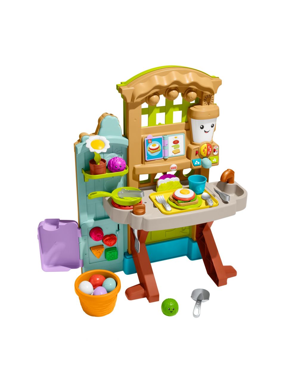 fisher price - orto coltiva e cucina ridi & impara