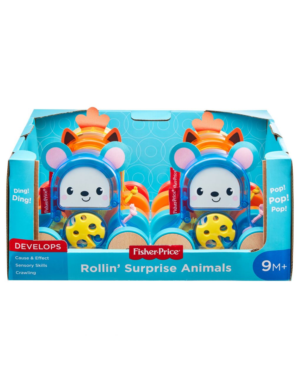 Fisher price - animaletti rotolanti