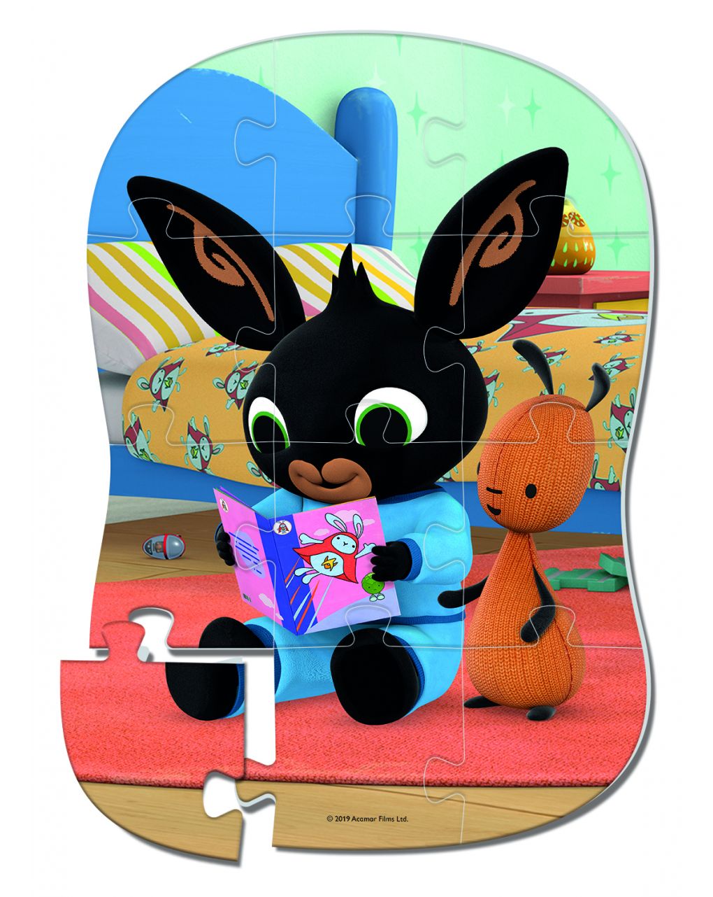 Bing my first shaped puzzle 12 - l'ora della favola