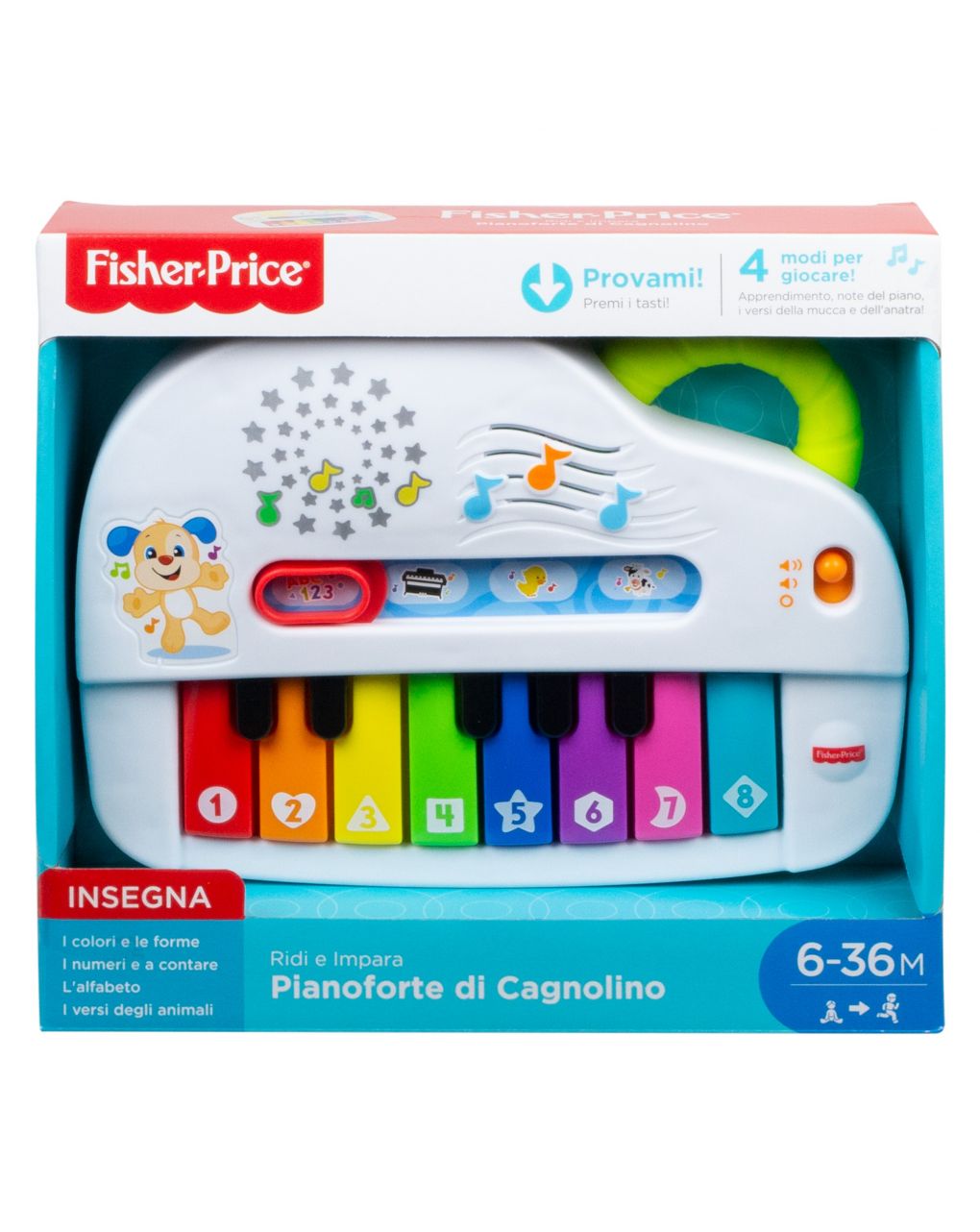Fisher price - pianoforte di cagnolino