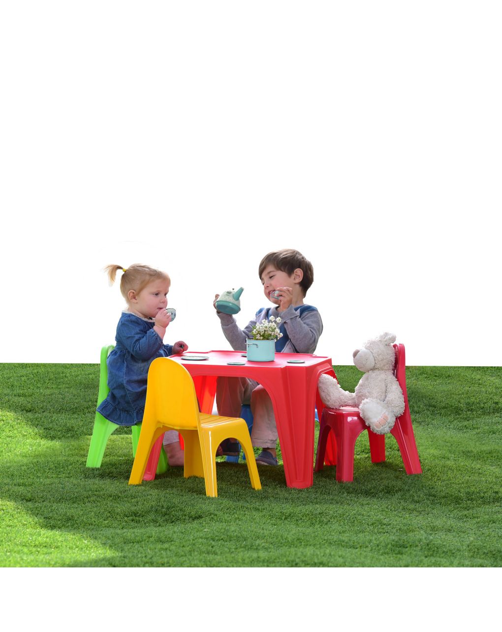 Sun&sport - set sit&play 1 tavolo e 4 sedie